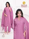 Taniya By Tunic House Chanderi Silk Top With Bottom Dupatta Online Wholesale